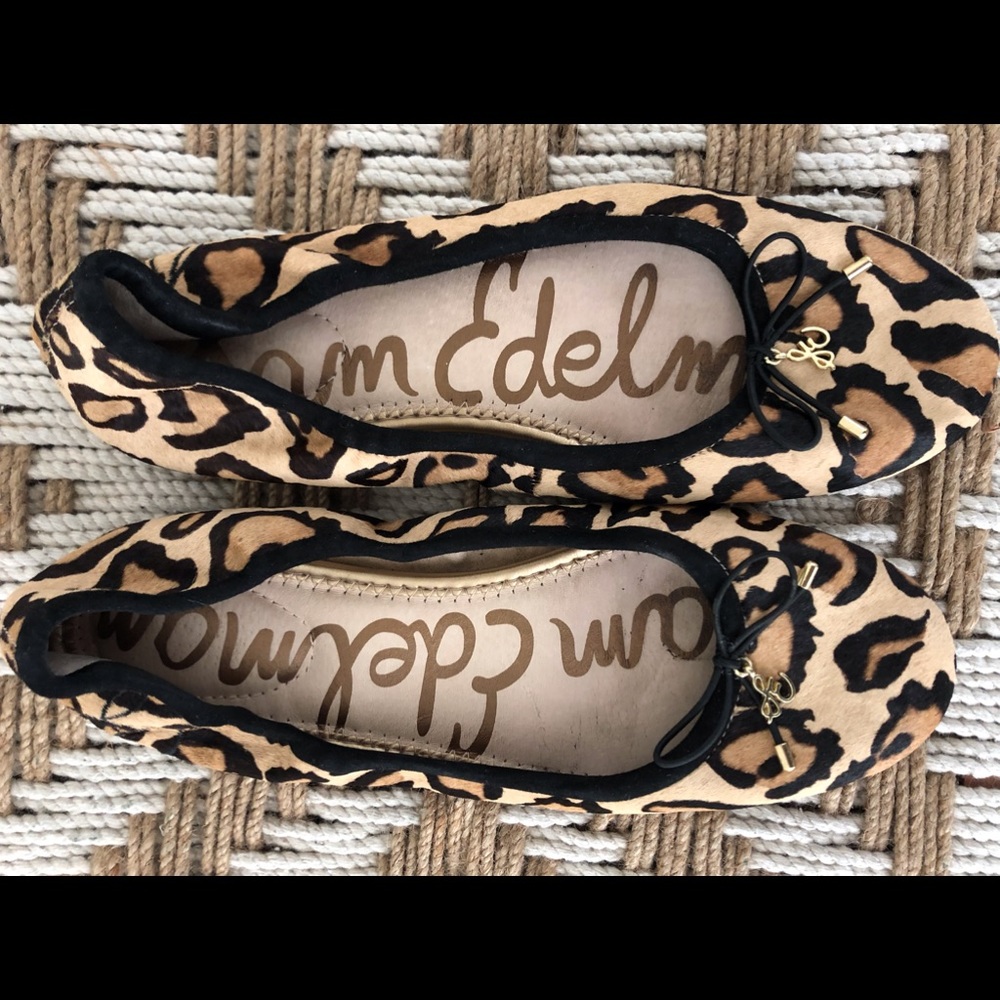 Sam Edelman Leopard Ballet Flat- NEVER BEEN WORN